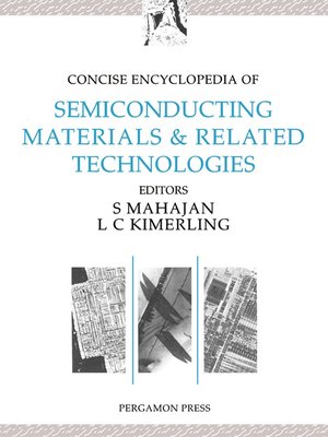 cover image of Concise Encyclopedia of Semiconducting Materials & Related Technologies